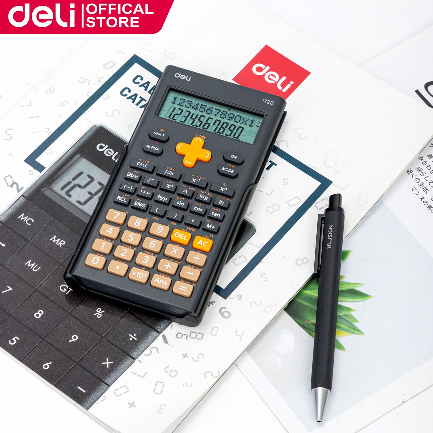 Deli Calculator Multiple Modes Math Calculator School Engineering Scientific Calculator Students