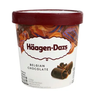 Häagen-Dazs Ice Cream Belgian Chocolate Pint Haagen Dazs