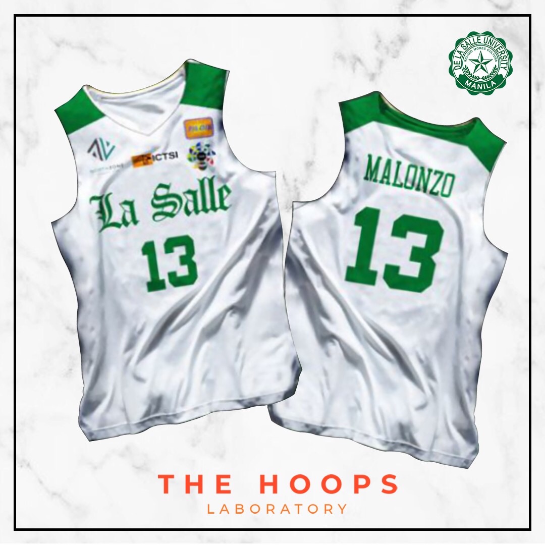 The DLSU Green Archers UAAP De La Salle Full Sublimated Basketball 
