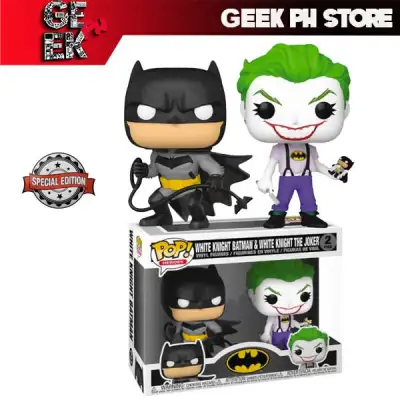 Funko Pop! Batman: White Knight - Batman & The Joker - 2-Pack Exclusive sold by Geek PH Store