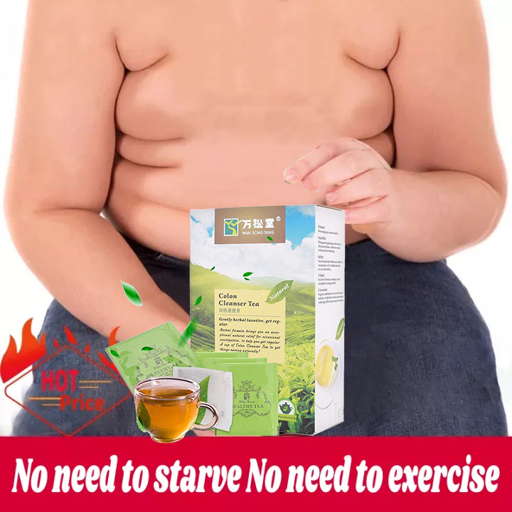 20Pcs/Set 7 Days Effective Slimming Tea Herbal Thin Belly Tea Not