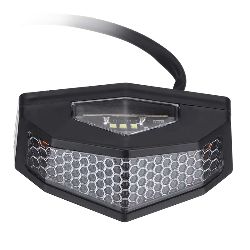 Motorcycle Quad ATV Rear LED Brake Tail Turn Signal INDICATOR License Plate Ligh