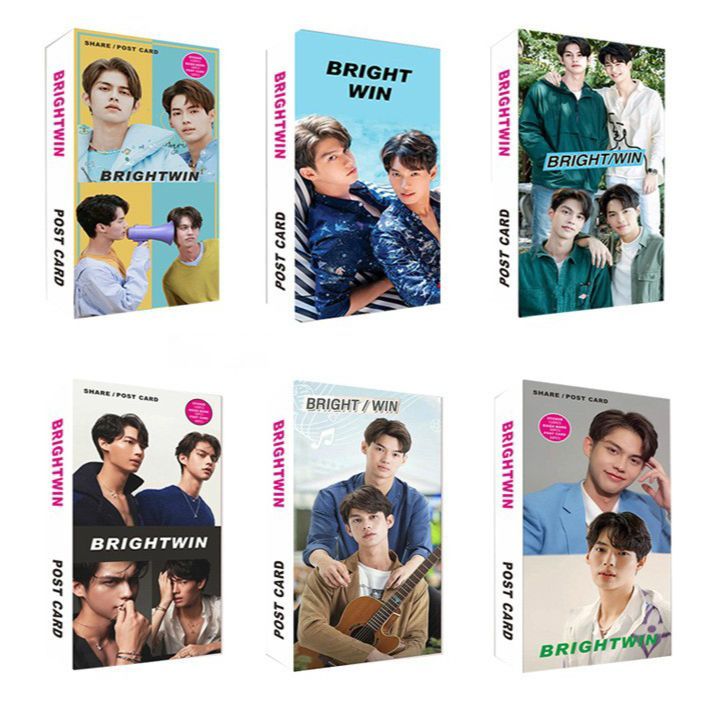 BrightWin 直筆サイン ポストカード GMMTV Bright ポストカード55枚Brightwin BRIGHTWIN EXCLUSIVE