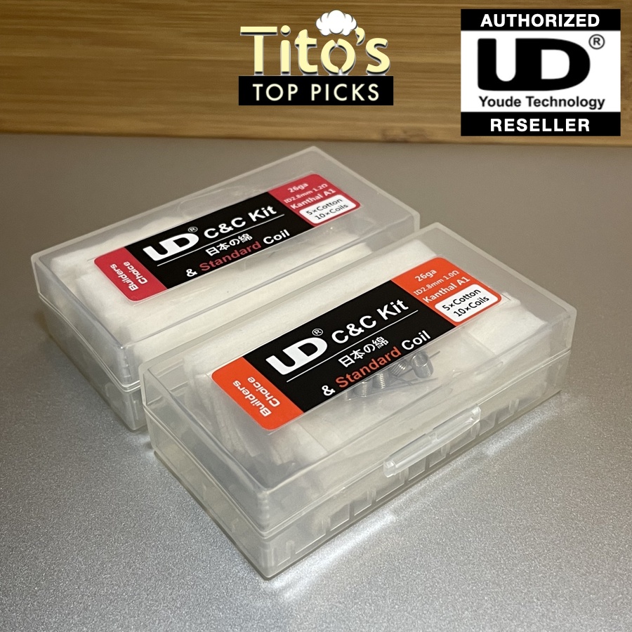 UD Prebuilt MTL Wire Coils and Cotton Starter Kit Lazada PH