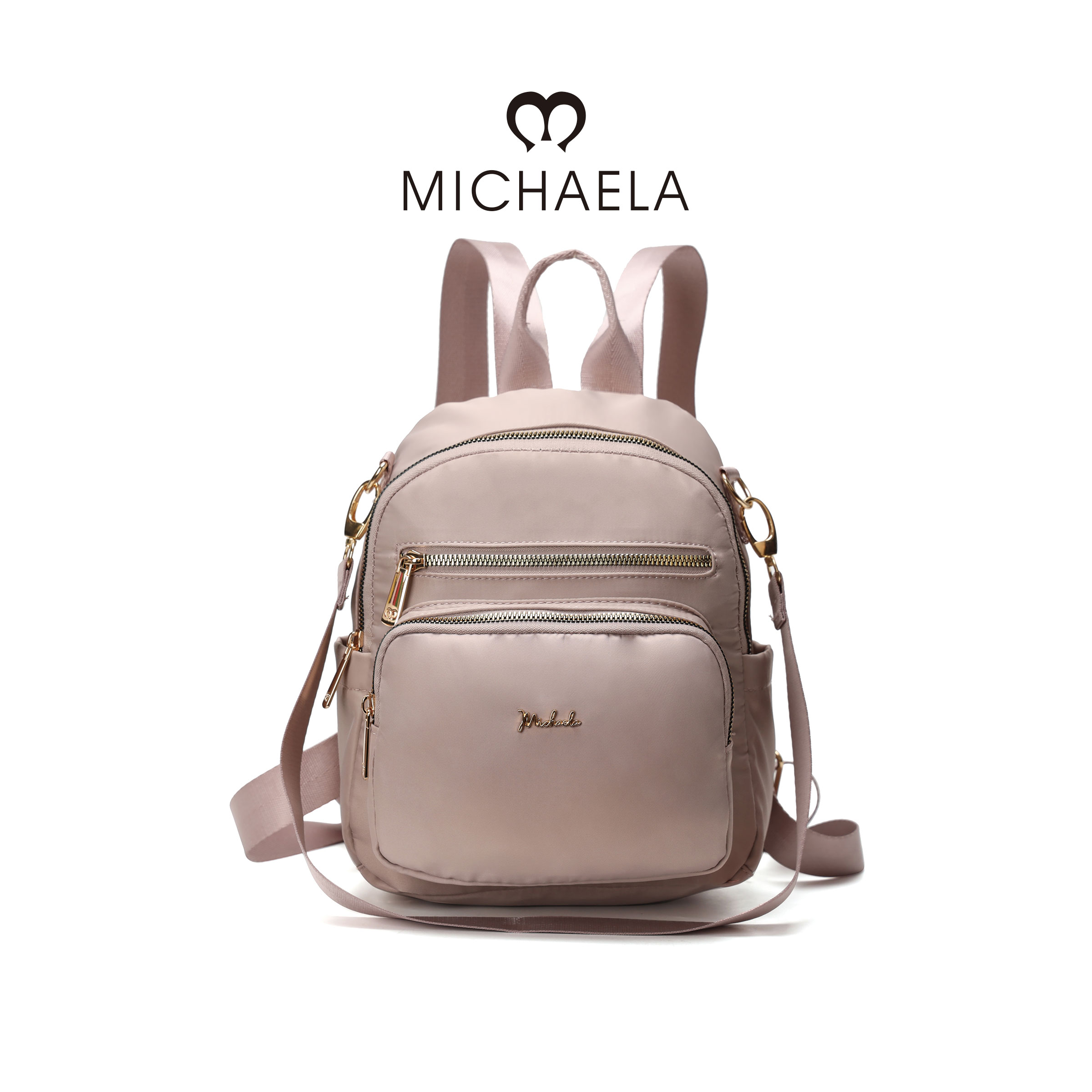 MICHAELA Korean Fashion Backpack for Girls Boys College High School Work Travel Backpack