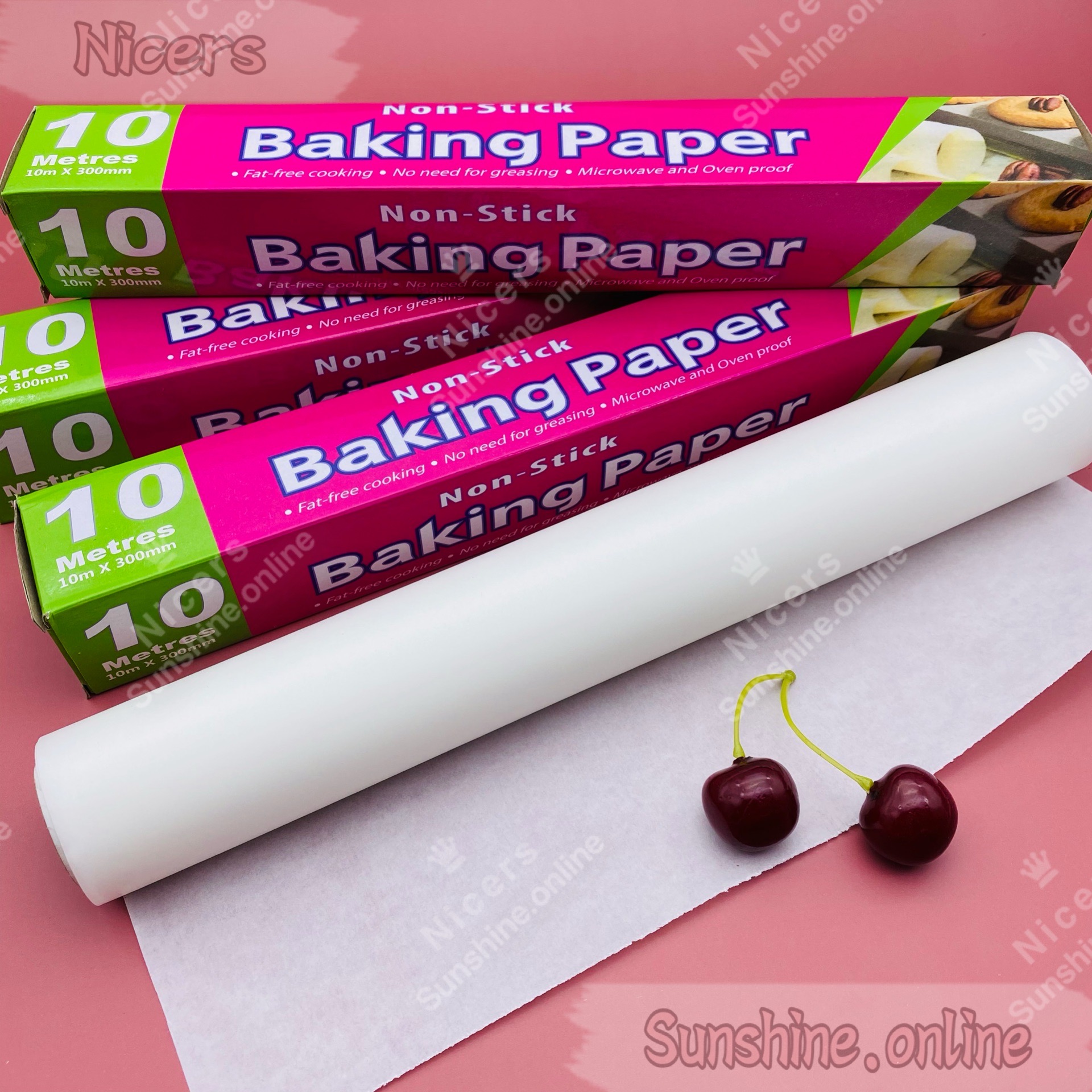 5M 10M Baking Paper Barbecue Double-sided Silicone Oil Paper