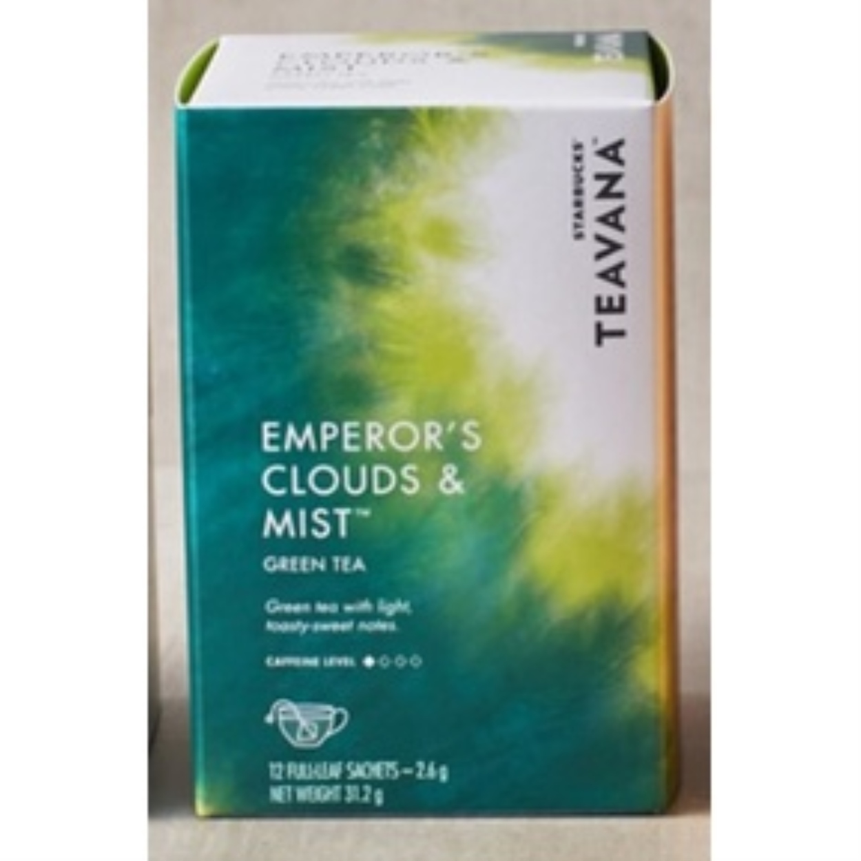 STARBUCKS Teavana English Breakfast Emperor's Cloud Mist Green Tea