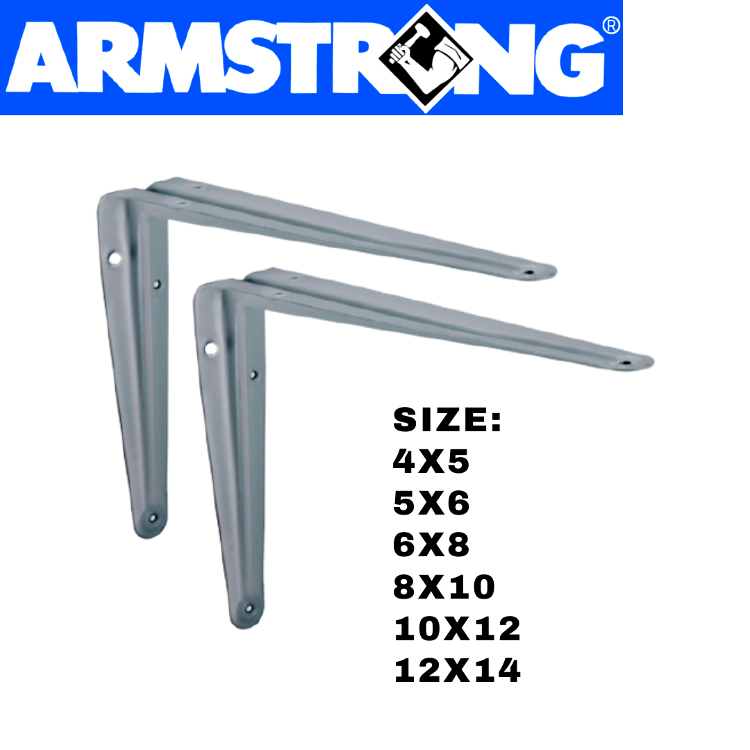 ARMSTRONG Triangular bracket Wall shelf bracket heavy shelf support