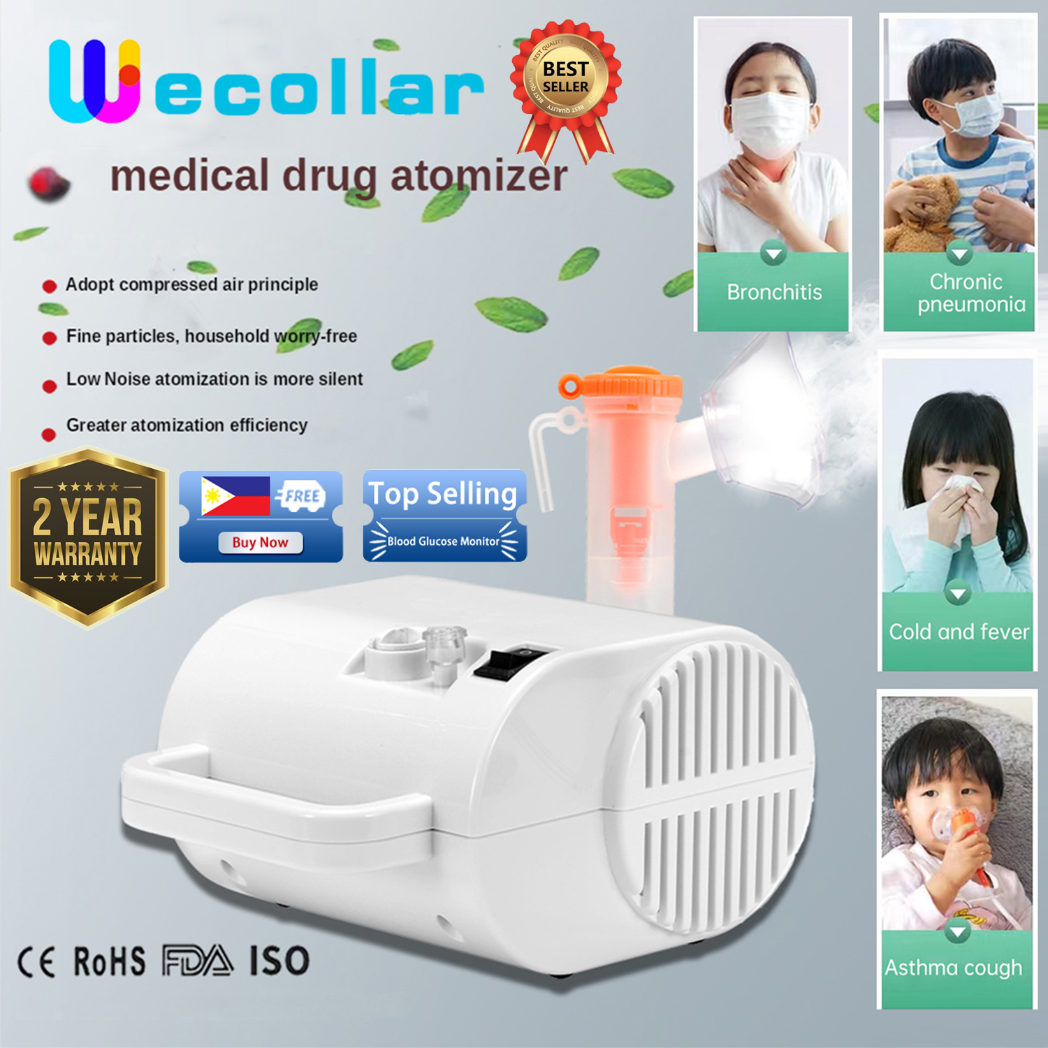 Nebulizer Machine For Asthma Portable Nebulizer Inhaler Aspirators