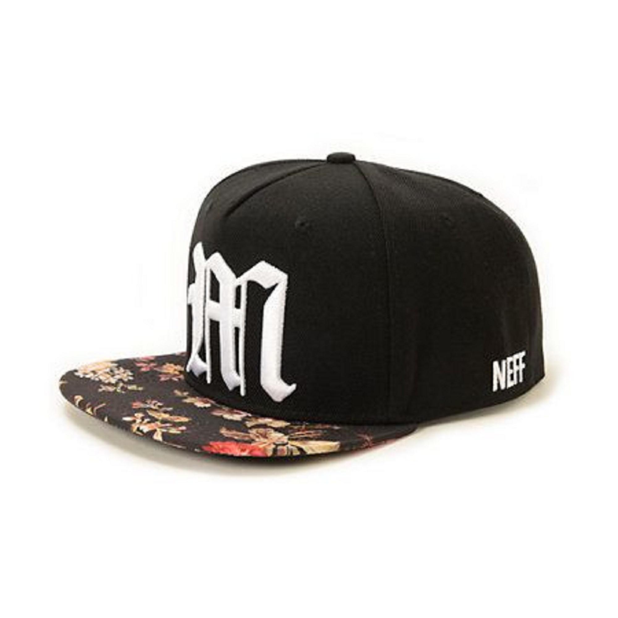 Neff OG Mickey Snapback Cap - Black 