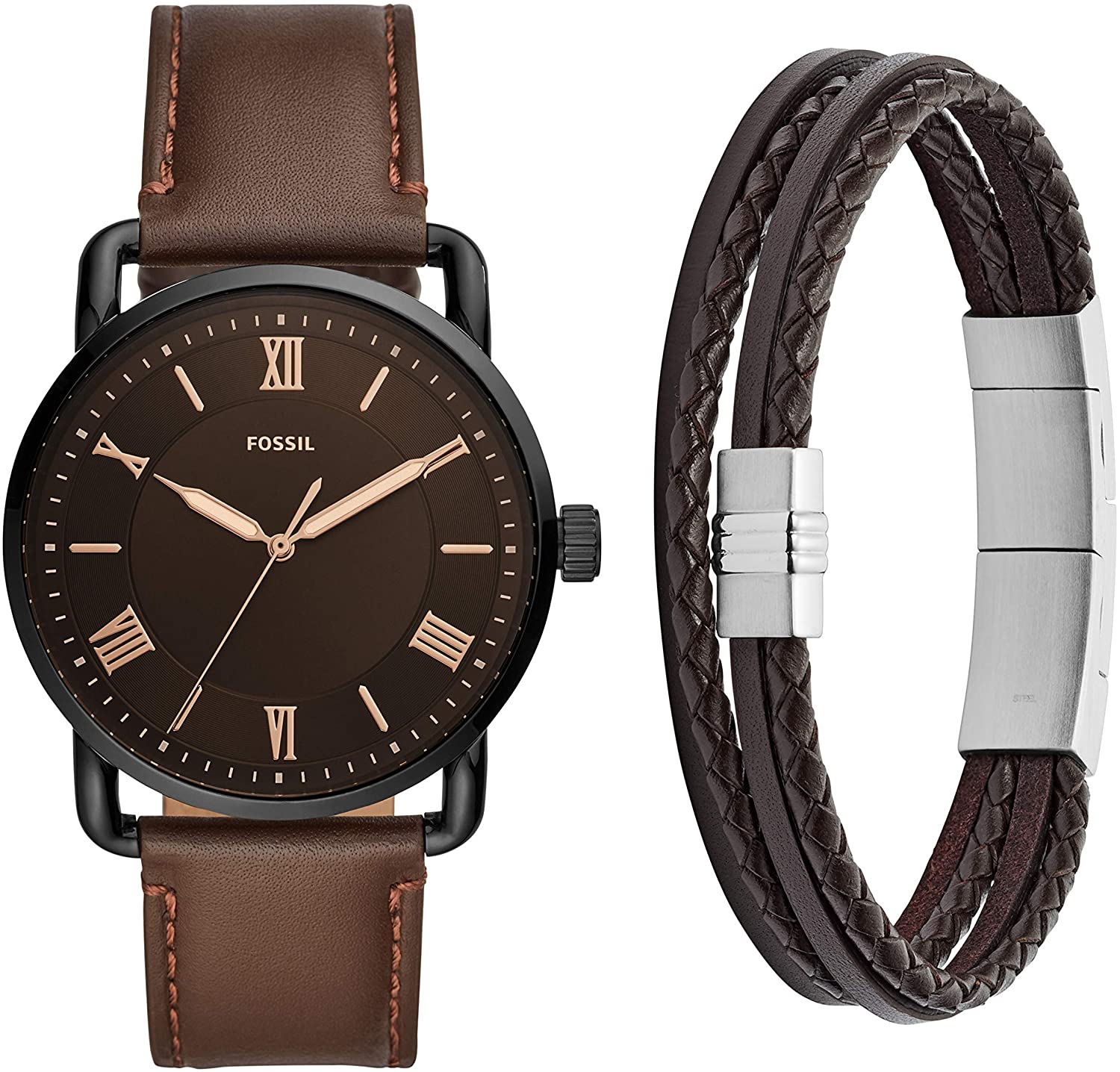 Copeland Stainless Steel Quartz Watch 