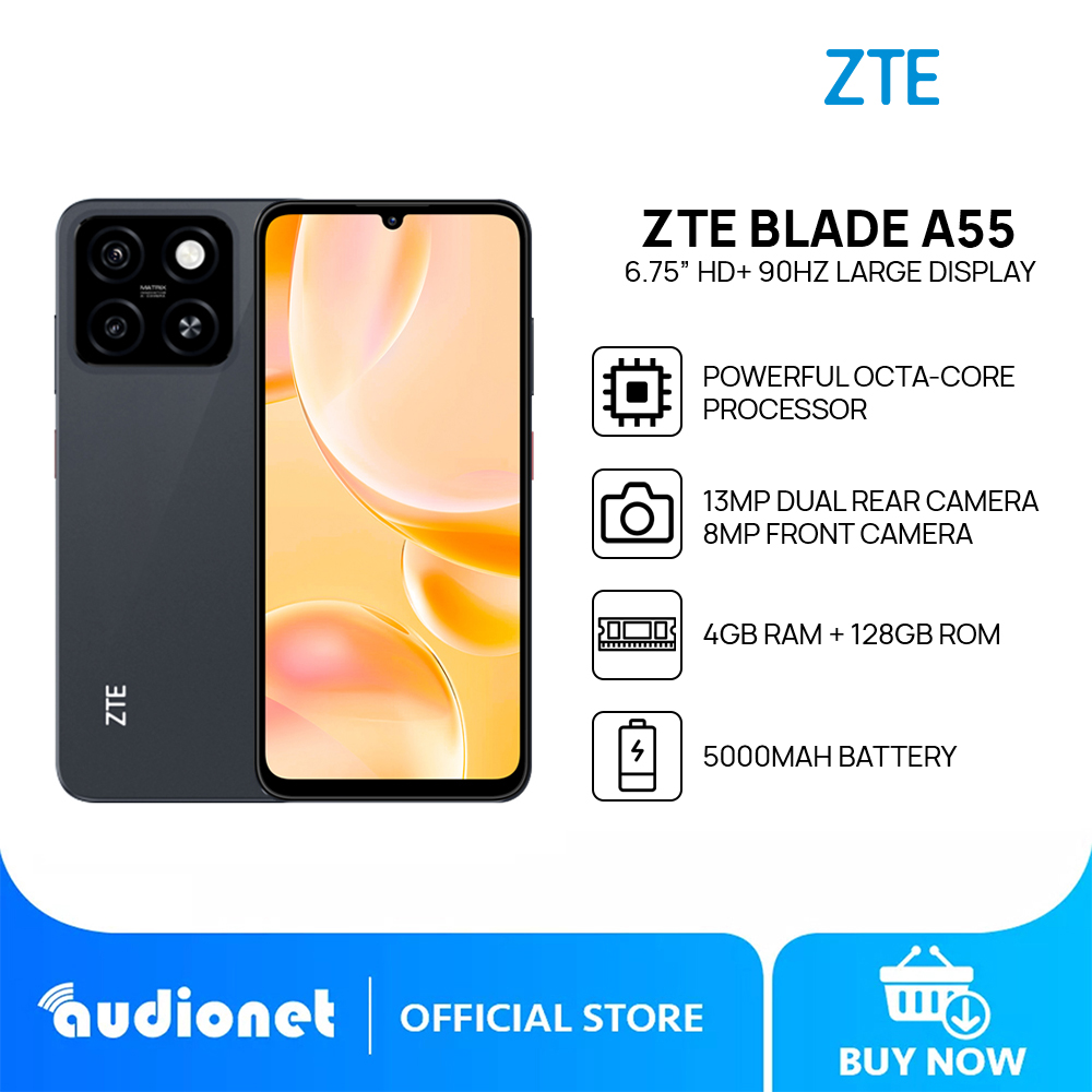 ZTE Blade A55/A35e セット 128GB/64GB 2台 ZTE Blade A55 vs ZTE