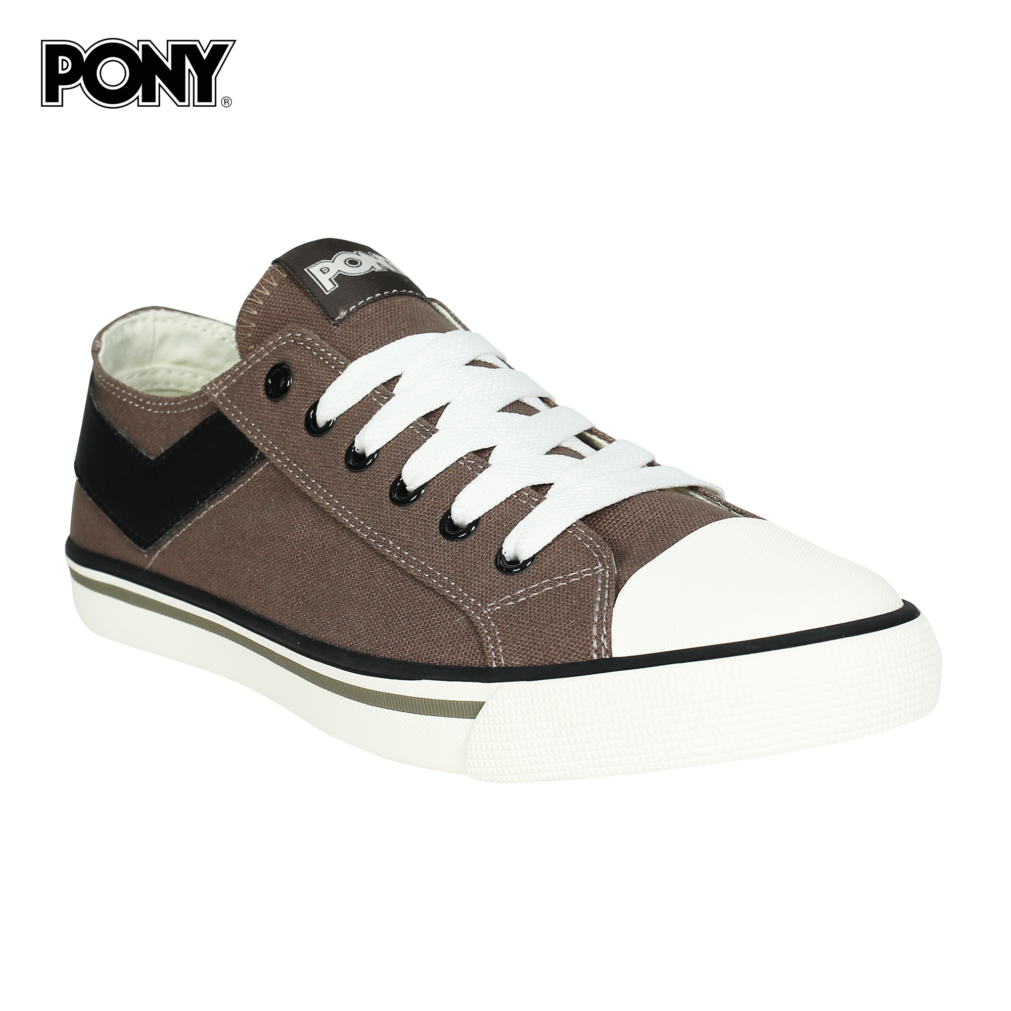 PONY Men's - Shooter Low (Shitake/Black 