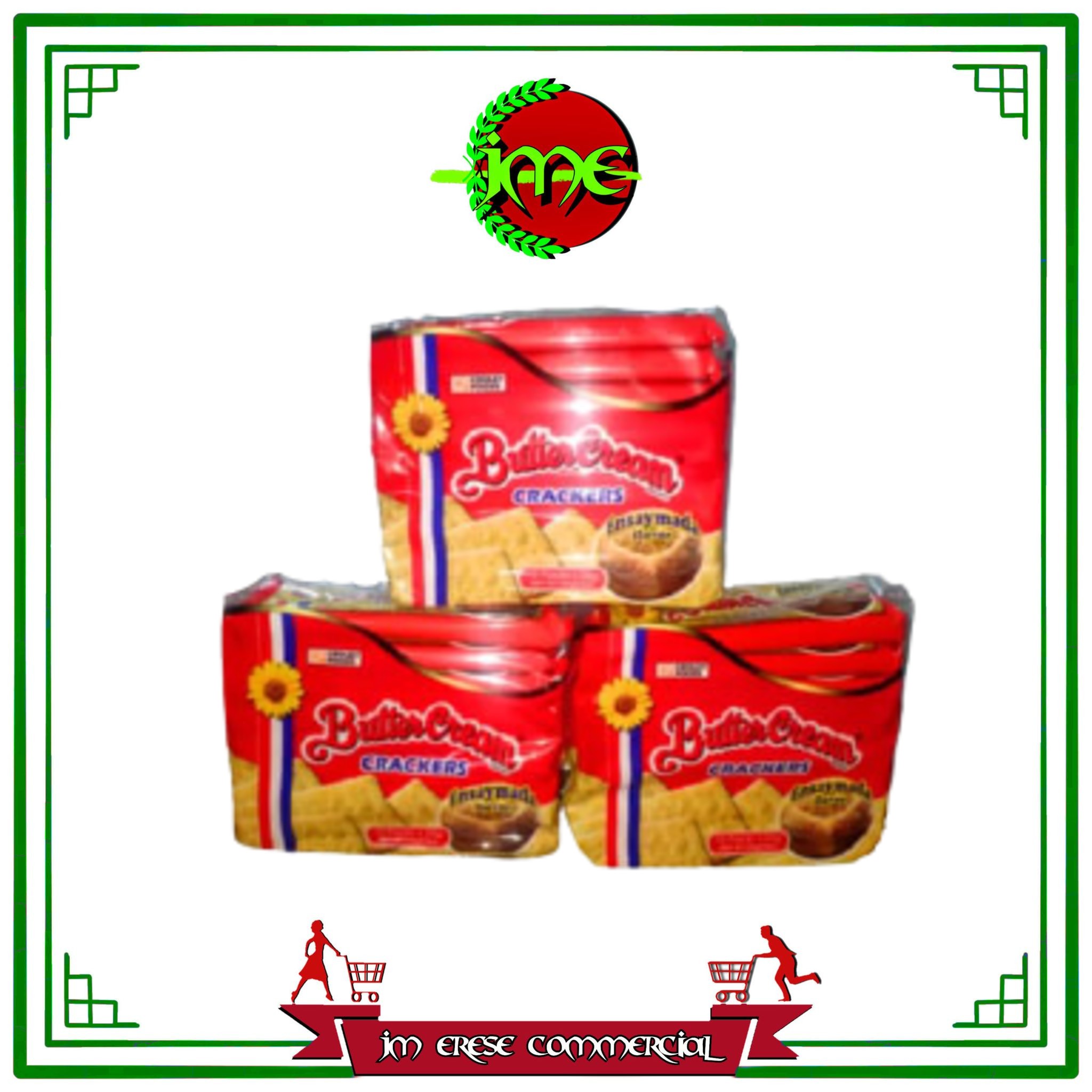 Butter Cream Ensaymada Crackers (10pcs x 25g x 3packs) Lazada PH