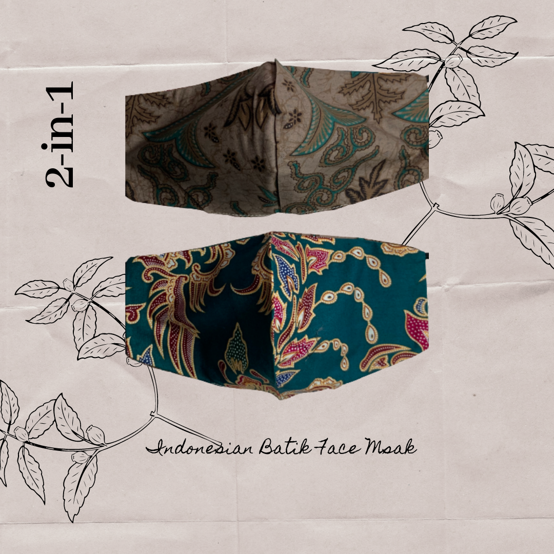 face mask batik