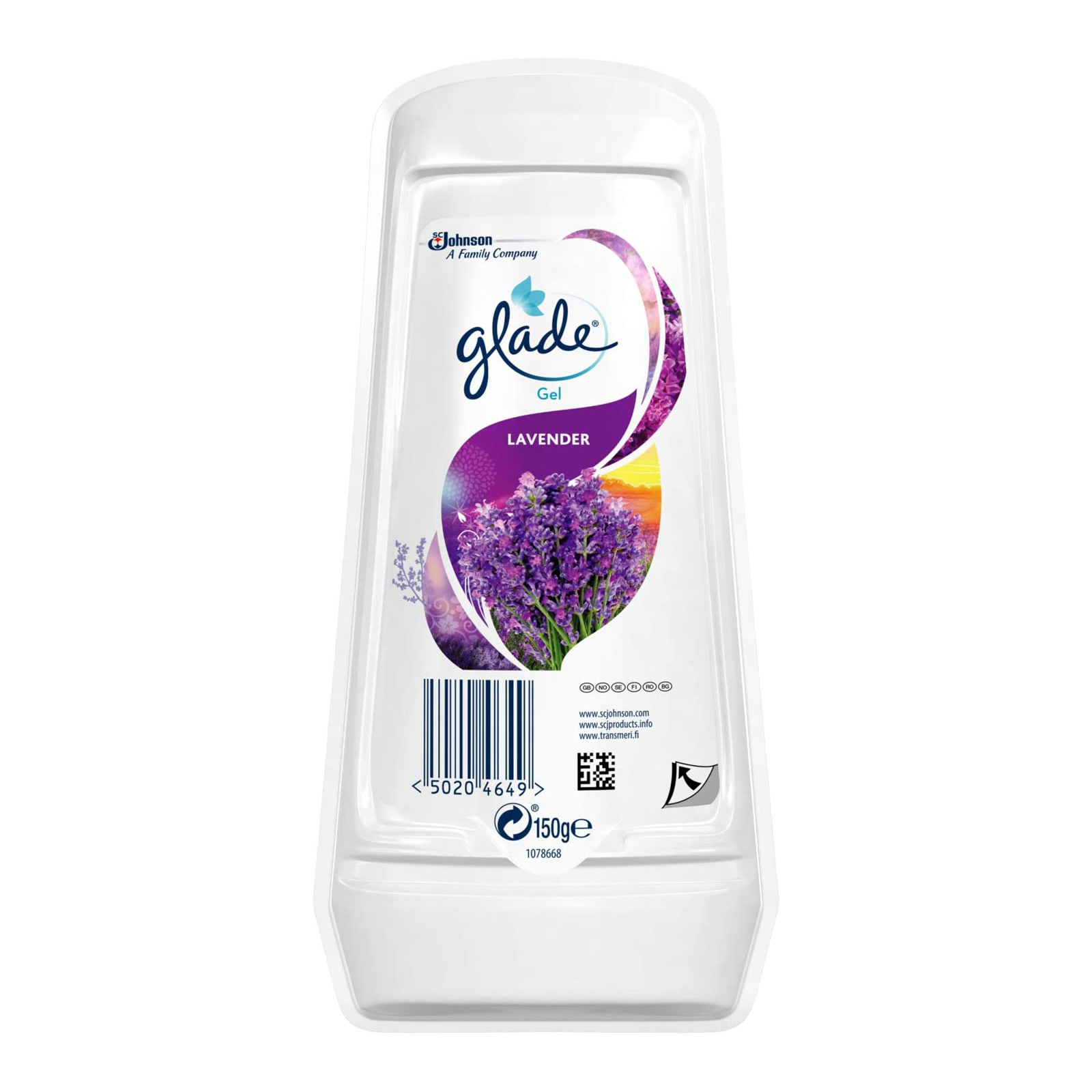 Glade LAVENDER Solid Gel Air Freshener 150g Imported AUTHENTIC