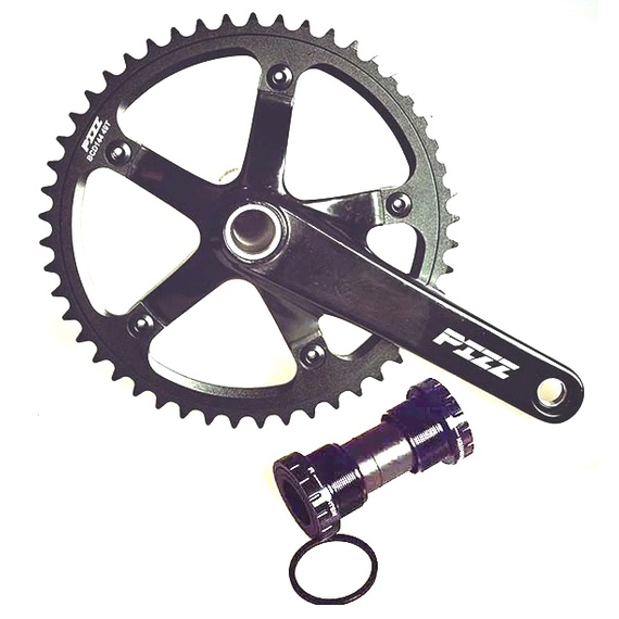 PIZZ Crankset HOLLOWTECH 48T 49T for FIXIE BIKES | Lazada PH