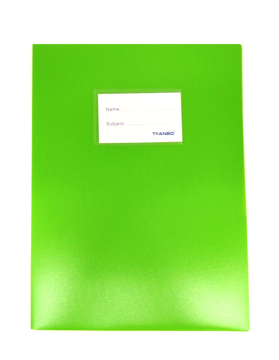 Tranbo Clear Folder Report Cover Document Case Size A4 (Random Color