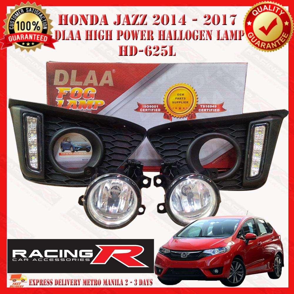 Honda Jazz 2014 - 2017 ( HD-625L ) DLAA High Foglamp ( Foglight ) ( Car Accessories ) 2015 | Lazada PH