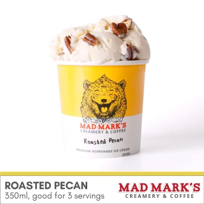 Mad Marks Homemade Ice Cream Roasted Pecan