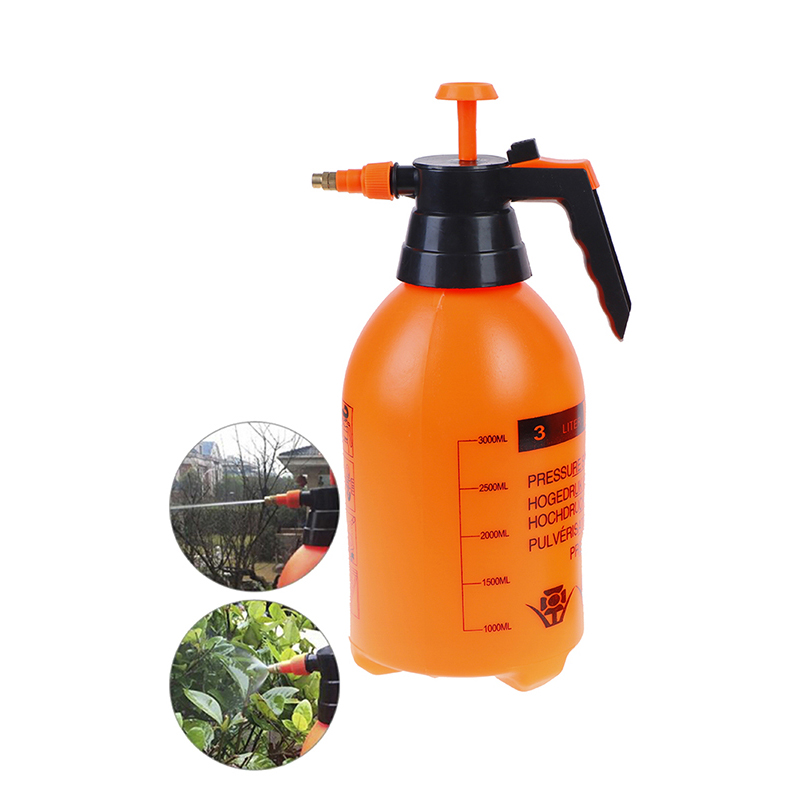 Handheld Garden Sprayer 3-LITER Portable Pressurized Sprayer One Hand ...