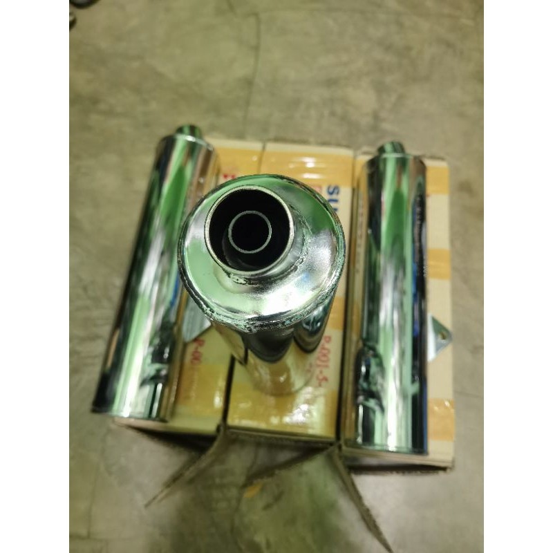 Muffler/Canister Raider 150 1st Generation Suzuki Genuine Parts