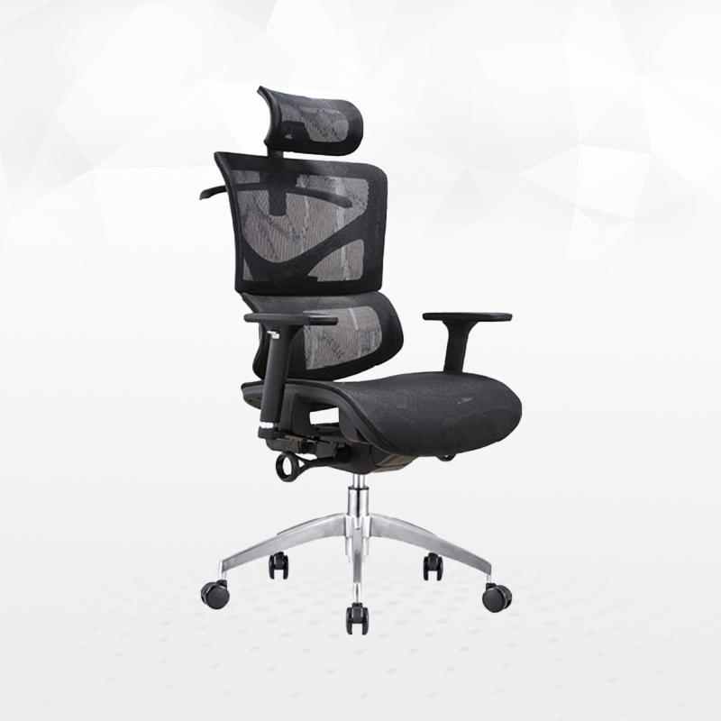 Mesh Ergonomic Office Gaming Chair Adjustable High Back Reclining Mesh Back with Arm Rests
