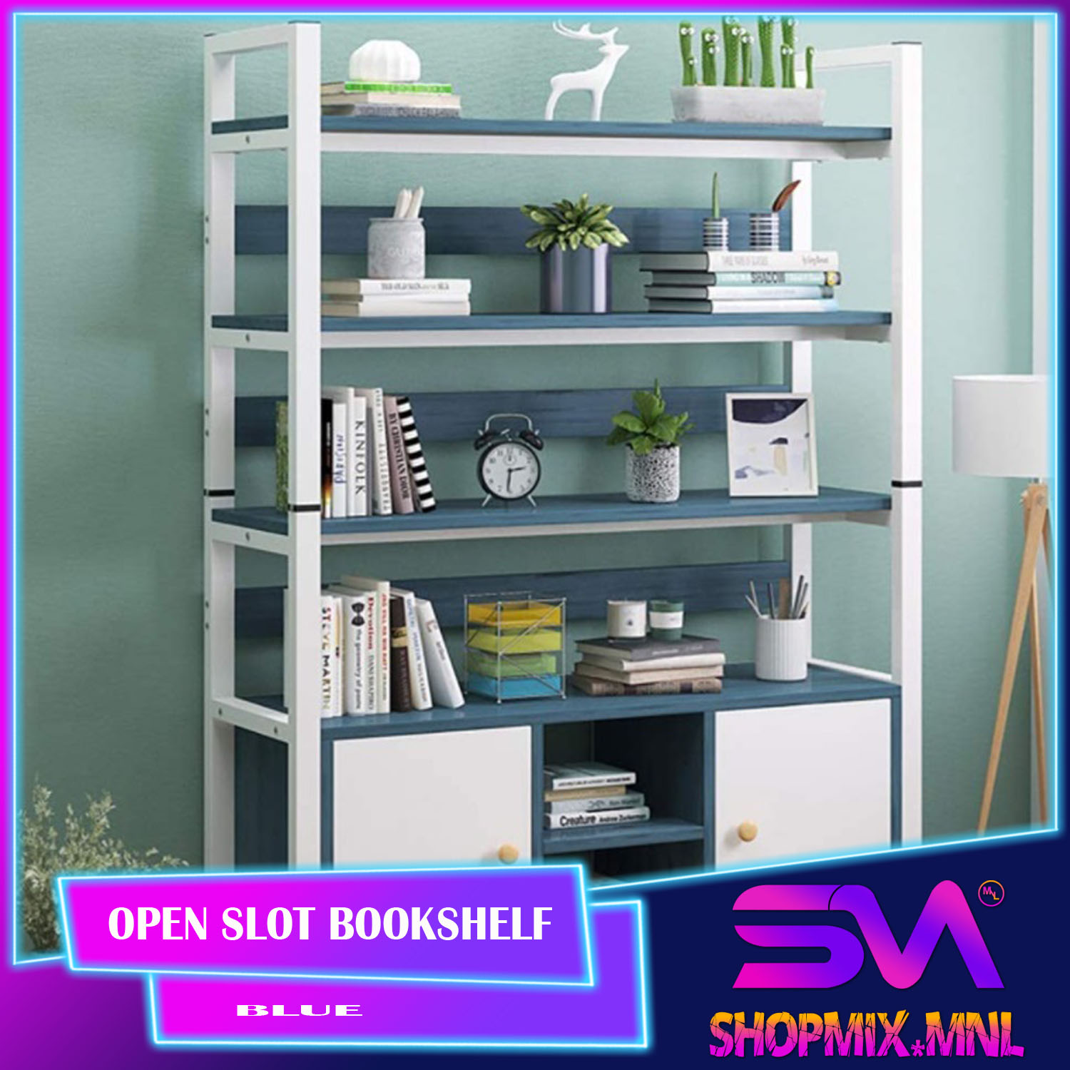 SHOPMIX Open Slot Bookshelf Lazada PH