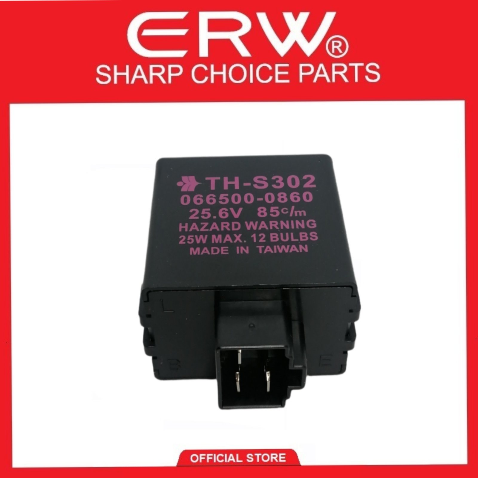 FLASHER RELAY Replacement part no. ( 0665001521/0860 ) ISUZU ELF NHR
