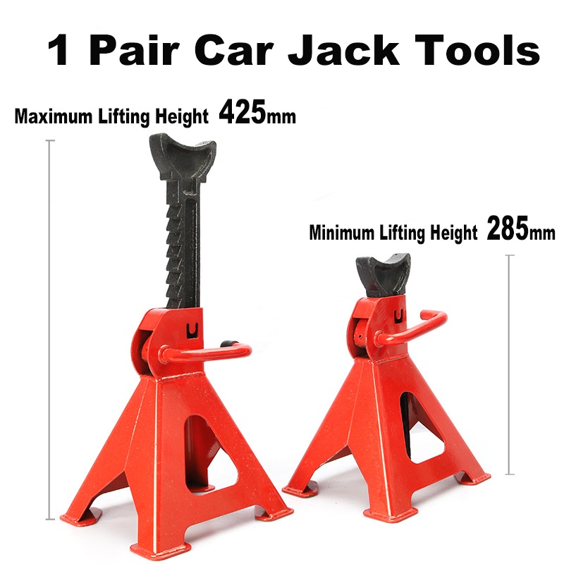 Basics Steel Jack Auto Stands 2/3 Ton Capacity 1 Pair Lazada PH