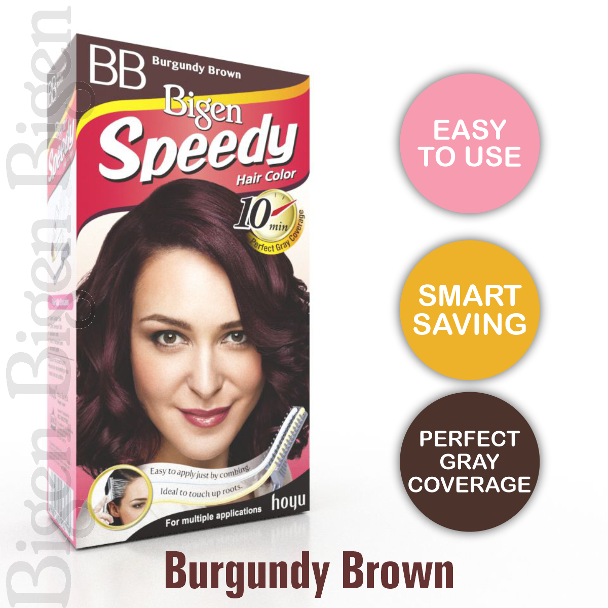 Bigen Speedy Color - Burgundy Brown - Hair Color | Lazada PH