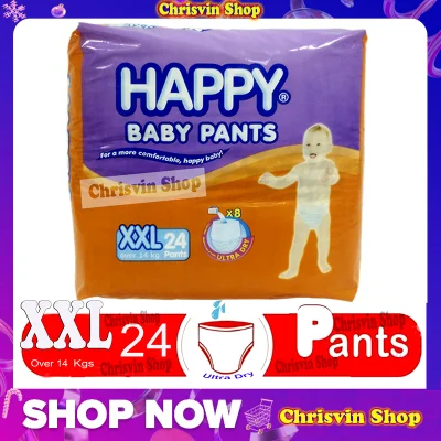 Happy Pants Baby Diaper Econo Pack - XXL - 24 pcs.