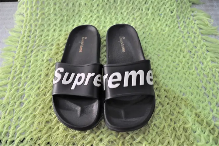 supreme slide sandals