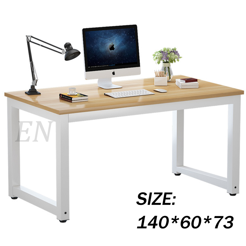 120/140CM Solid wood Modern Simple Computer Table Office Desk Home