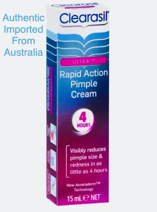 rapid action pimple cream