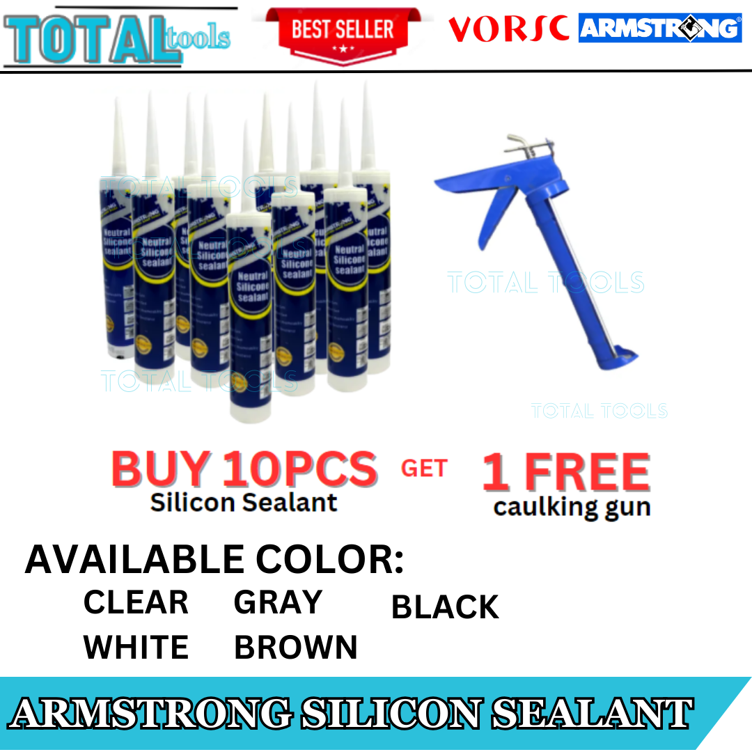 AFFORDABLE HIGH QUALITY ARMSTRONG SILICON SEALANT (BUY 10PCS GET 1 FREE ...