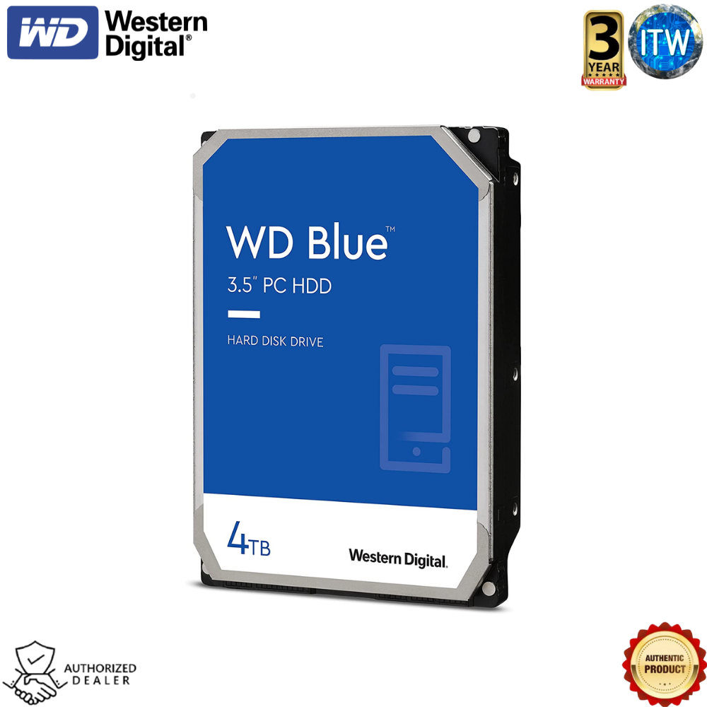 Western Digital Western Digital 4 TB Desktop Hard Drive Blue 