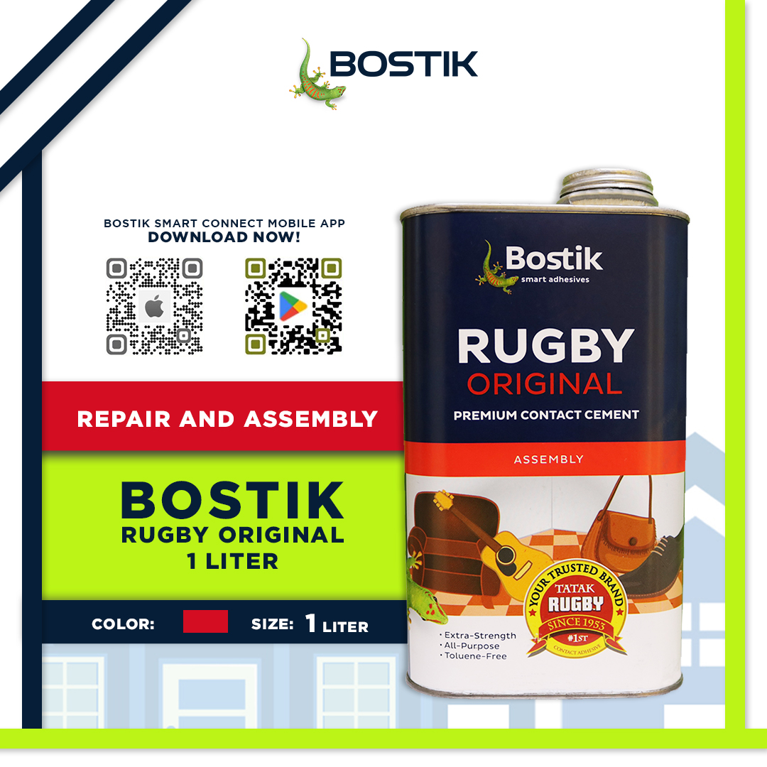 Bostik Rugby Original 1l No 1 All Purpose Synthetic Rubber Contact