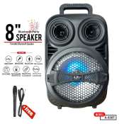 A-One 8" Bluetooth Party Speaker with LED Lights