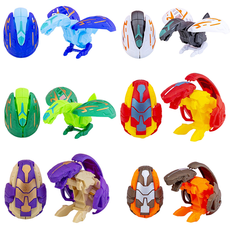 banbi 1Pc Dinosaur Eggs Transforming Toy Simulation Deformation Dinosaur Transform Twisting Children Educational Toys Kids Gift