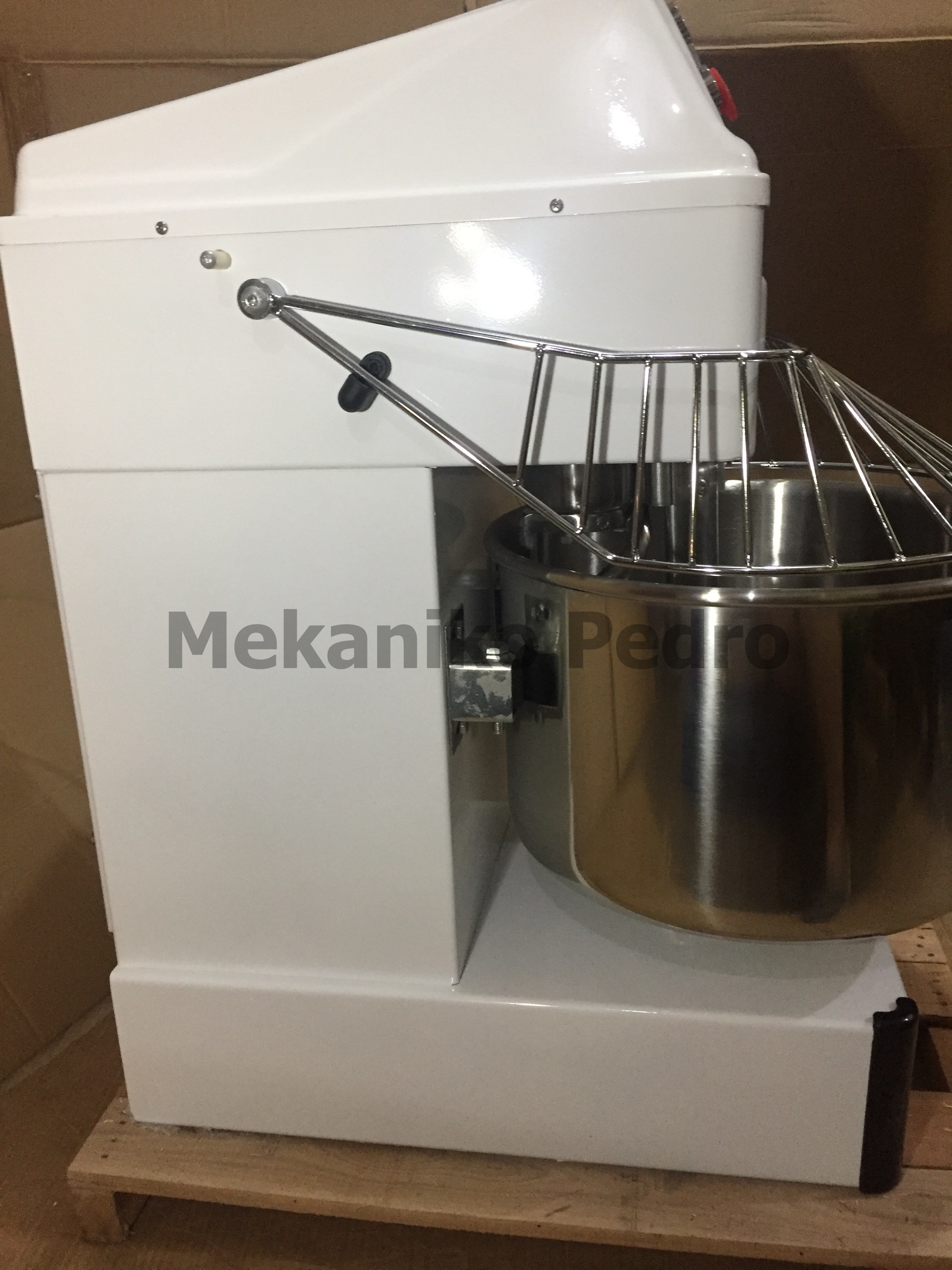 Half Bag 25kg Industrial Bread Spiral Mixer Hs60