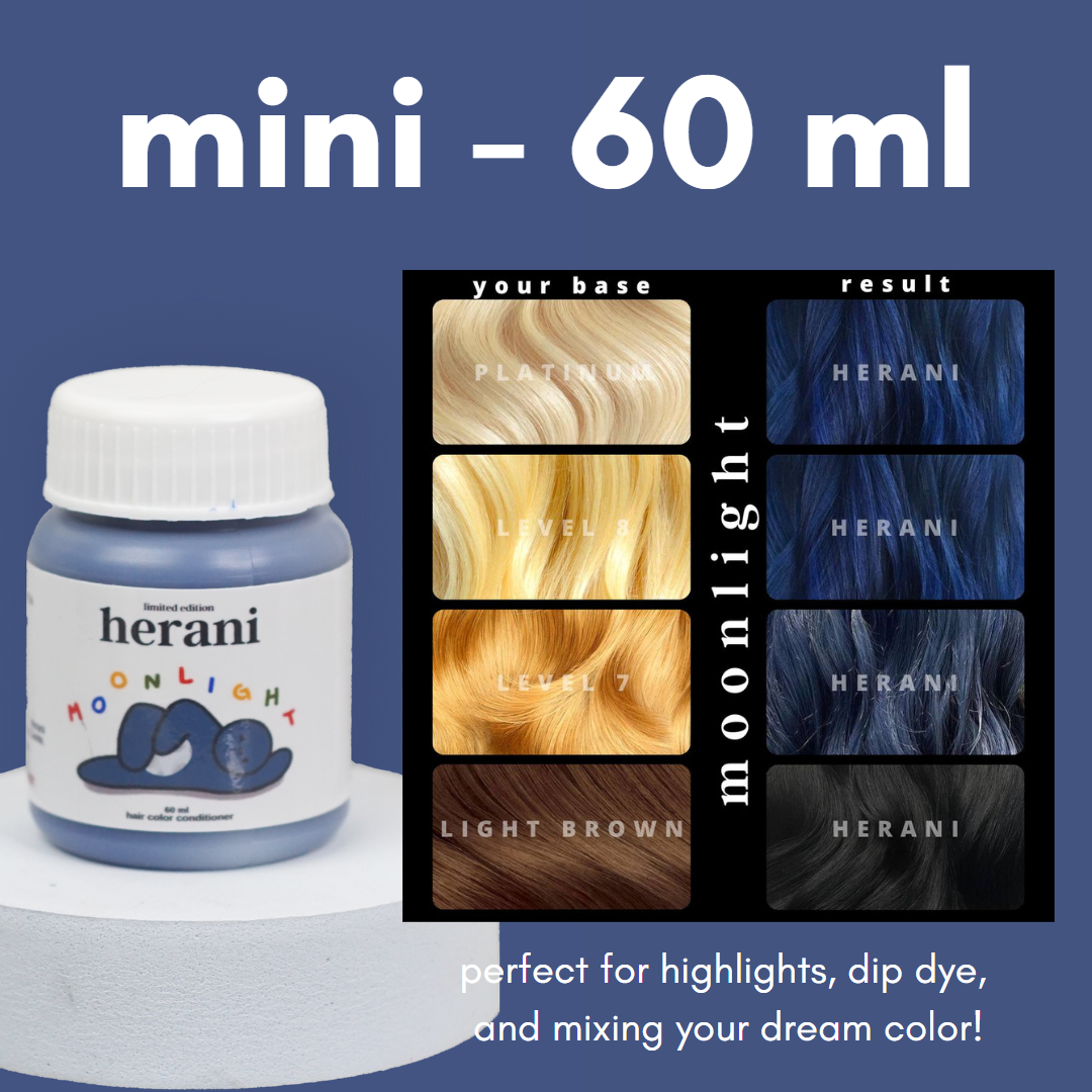 Mini Herani Semi-Permanent Hair Color Conditioner Based Hair Dye | Lazada Ph