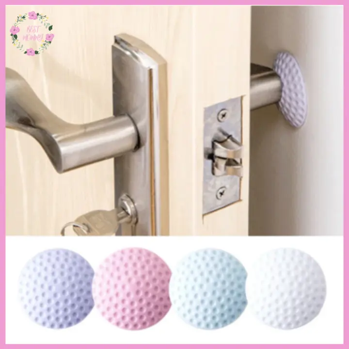 Bestmommy Silicone Door Knob Handle Stop Mat Anti Collision Noise Damping Multi Function Wall Door Stopper Pad Lazada Ph