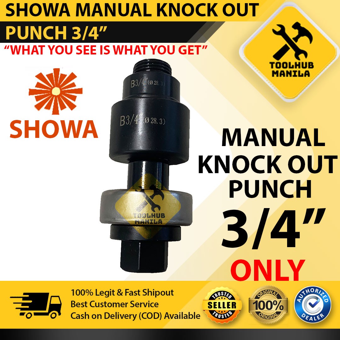Showa Knockout Punch 3/4" ONLY Knockout Puncher Tool Lazada PH