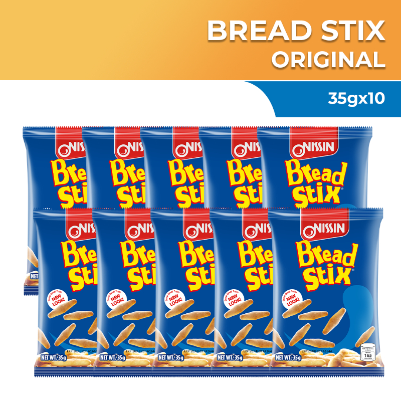 Nissin Bread Stix 35g - Pack of 10 | Lazada PH