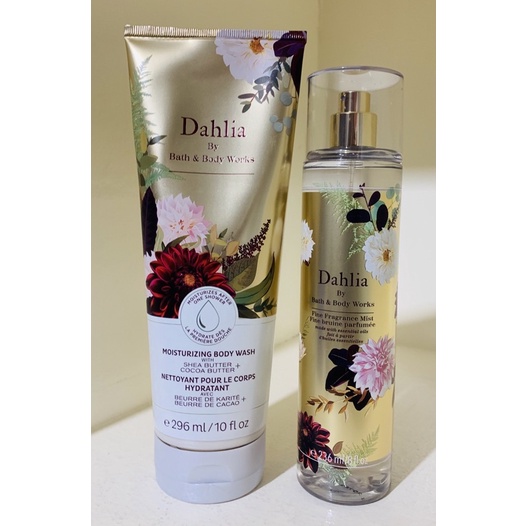 AUTHENTIC Dahlia Bath Body Works Fine Fragrance Mist and Body Lotion