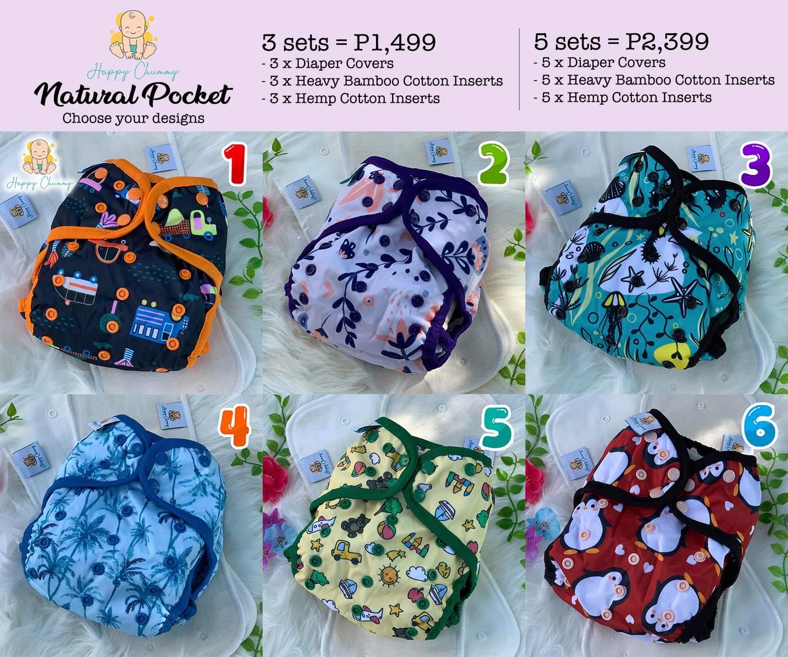 bamboo cotton inserts