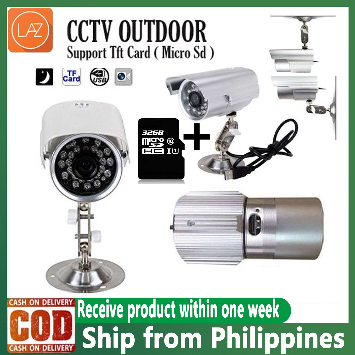 CCTV 720P Portable Micro SD CCTV MICRO 