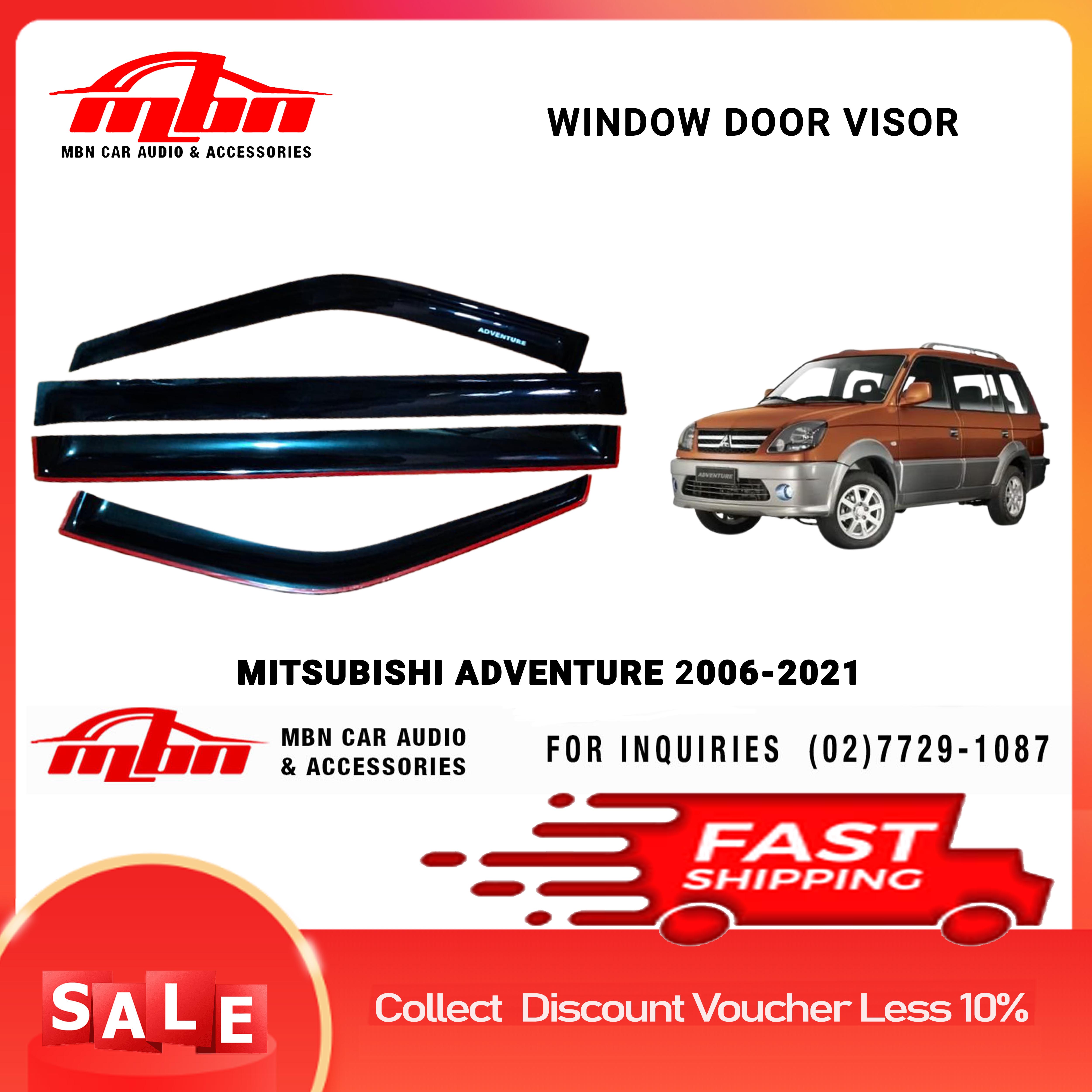 Mitsubishi Car Accessories Doorvisor, Rainguard, Rainvisor, Rain Gusrd