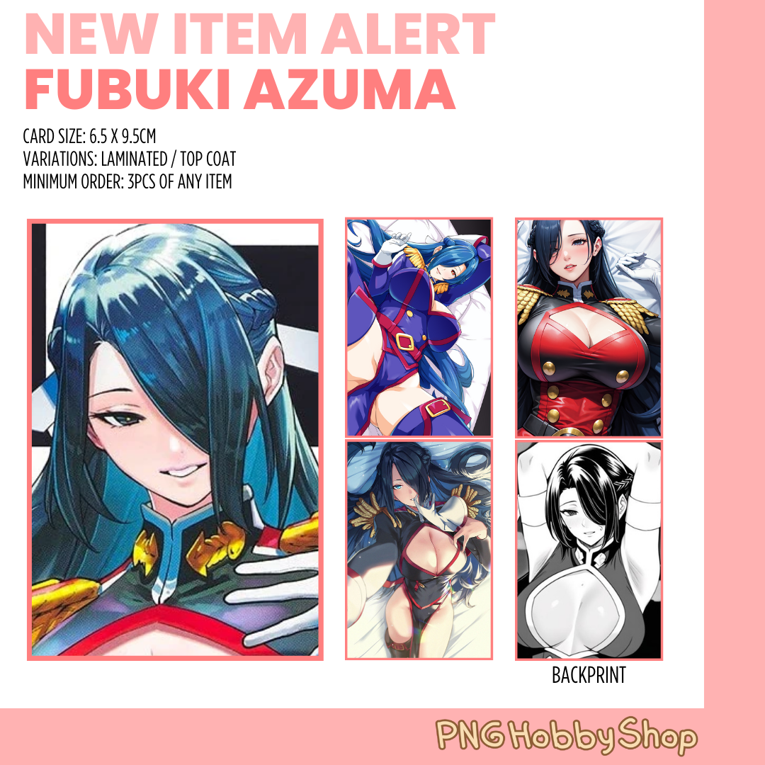 Fubuki Azuma Slave of the Magic Capital's Elite Troops Anime Photocards |  Lazada PH